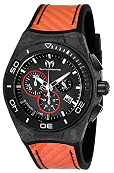 【中古】【輸入品・未使用】Technomarine メンズ カーボンケース スイスクロノグラフ TM-116006