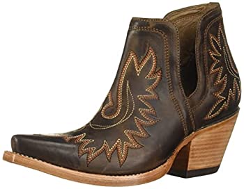 【中古】【インポート品・未当て嵌める】ARIAT レディース Dixon ウェスタンブーツ US 大きさ: 24.5 色つや: 赤銅色