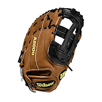 【中古】【インポート品・未当て嵌める】Wilson A2000 12.5in 百貨店ひと肌 野球地球儀 サドルタン/黒いこと 左ぎっちょ用
