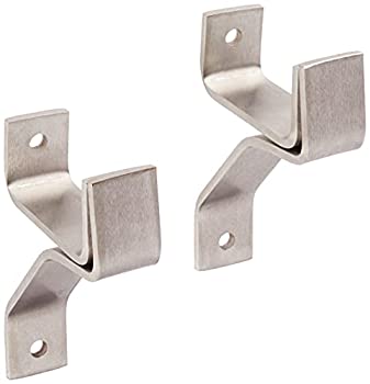 【中古】【輸入品・未使用】Enclume Premier 4-Inch Wall Bracket%ｶﾝﾏ% Set of 2%ｶﾝﾏ% Use with Enclume Rolled End Bar Pot Rack (sold separately)%ｶﾝﾏ% Stainless Steel
