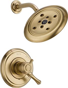 【中古】【インポート品・未当て嵌める】Delta Faucet T17297-CZ Cassidy MultiChoice 17 Series Shower Trim%ｶﾝﾏ% Champagne Bronze by DELTA FAUCET