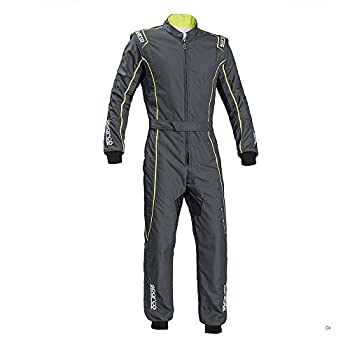 【中古】【輸入品・未使用】SPARCO (スパルコ) カートスーツ GROOVE KS-3 GREY/YELLOW サイズS 002334GRSGF1S｜スカイマーケットプラス
