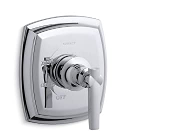 【中古】【インポート品・未当て嵌める】Kohler TLS16234-4-CP K-TLS16234-4-CP Margaux Rite-Tempシャワーバルブトリム 生き肝手持ち部分付き添い人 小っちゃいシャワー頭顱 光輝Cr