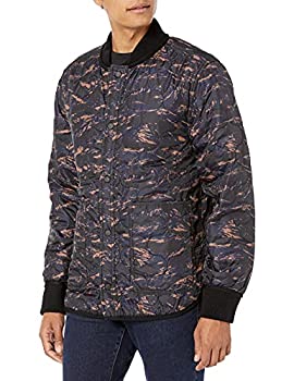 【中古】【輸入品・未使用】Hudson Jeans Men's Reversible Quilted Bomber