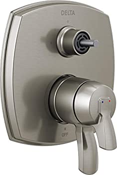 【中古】【輸入品・未使用】Delta Faucet T27876-SSLHP 17シリーズ 3機能 少ないハンドル シャワートリム 切替弁付き ステンレス
