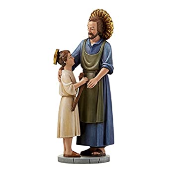 【中古】【輸入品・未使用】聖ヨセフ 労働者ハメルの像 8インチ