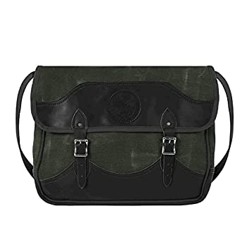 【中古】【インポート品・未当てはめる】DulPrix デラックスブックバッグ ワックスオリーブドラブ 11 x 16 x 4in