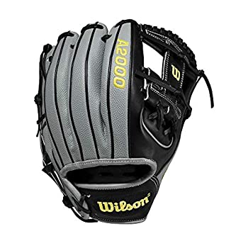 【中古】【インポート品・未当てはめる】Wilson A2000 11.5in 百貨店人はだ 野球地球儀 黒いこと/ブリックレッド 左ぎっちょ用