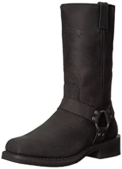 【中古】【輸入品・未使用】[Harley-Davidson] Men's Bowden 11.5-In Motorcycle Harness Boots D93477 (Blk%ｶﾝﾏ% 9)