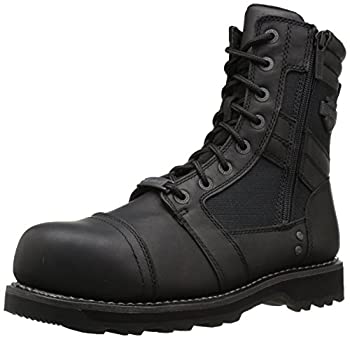 【中古】【輸入品・未使用】[Harley-Davidson] Men's Boxbury 7-Inch Black Composite Toe Motorcycle Boots D93496