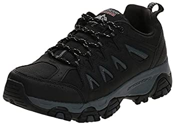 【中古】【インポート品・未当て嵌める】Skechers メンズ テラ働き口 オックスフォード%ｶﾝﾏ% 黒いこと/チャーコール%ｶﾝﾏ% 9