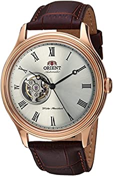 【中古】【輸入品・未使用】Orient Classic Automatic With Hand Windingオープンハートドームクリスタルローマローズゴールドfag00001s