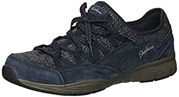 【中古】【輸入品・未使用】Skechers レディース シーガー ジップライン 固定ボウ クォーターフィット スリッポン スニーカー US サイズ: 5.5 カラー: ブルー