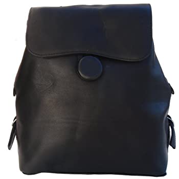 【中古】【インポート品・未当て嵌める】Piel 2348-BLK Ladies Backpack with Adjustable Straps - Black