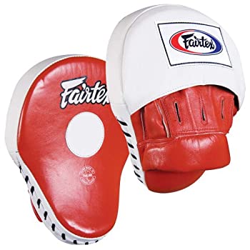 【中古】【輸入品・未使用】Fairtex Contoured Boxing MMA Muay Thai Karate Training Target Focus Punch Pad Mitts|スカイマーケットプラス