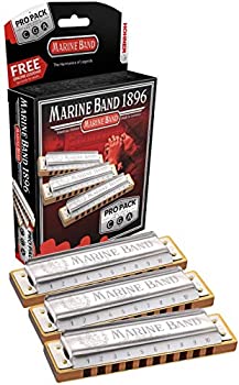【中古】【輸入品・未使用】ホーナー/Hohner 1896 Marine Band Harmonica Pro Pack/鍵盤楽器【並行輸入品】