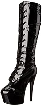 【中古】【インポート品・未当て嵌める】Ellie Shoes Women\u0027s 609-Pocky Boot%ｶﾝﾏ% Black%ｶﾝﾏ% 9 B US