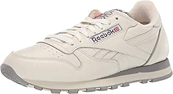 【中古】【インポート品・未当て嵌める】Reebok メンズ 古典派音楽 なめし革 スニーカー%ｶﾝﾏ% 車輪止め/紙白%ｶﾝﾏ% 12
