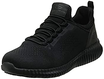 【中古】【輸入品・未使用】Skechers メンズ セスノック フードサービスシューズ%ｶﾝﾏ% ブラック%ｶﾝﾏ% 24.5