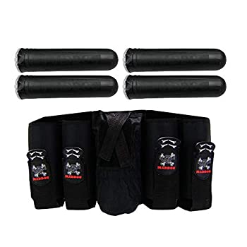 【中古】【輸入品・未使用】Maddog 4+1 垂直ペイントボールハーネス ペイントボールポッド付き|スカイマーケットプラス
