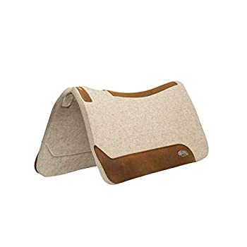 【中古】【インポート品・未当て嵌める】Weaver Leather 大型ポニーウールブレンドフェルトサドルパッド 3/4in