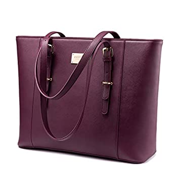 【中古】【輸入品・未使用】ノートパソコン用バッグ 女性用 大きなオフィス用ハンドバッグ ブリーフケース 最大15.6インチまで対応 CA129009