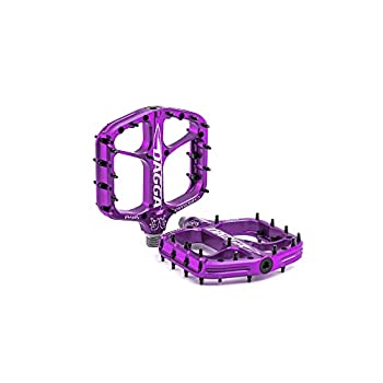 【中古】【インポート品・未当て嵌める】CHROMAG Dagga ユニ 成年者用 MTB/MTB/Cycle/VAE/E-自動二輪車ペダル パープル 120 x 115 粍