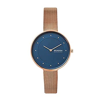 【中古】【輸入品・未使用】Skagen Women's Gitte SKW2811 Blue Stainless-Steel Quartz Dress Watch