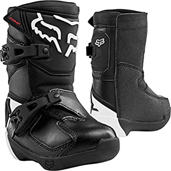 【中古】【インポート品・未当て嵌める】Fox Racing Comp キッズ MX ブーツ 13 黒いこと その他-靴