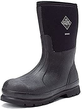 【中古】【輸入品・未使用】[Muck Boots] (マックブーツ) ユニセックス チョア クラシック ミドル ウェリントンブーツ 長靴 作業ブーツ 男女兼用 (6 UK) (ブラック)｜スカイマーケットプラス