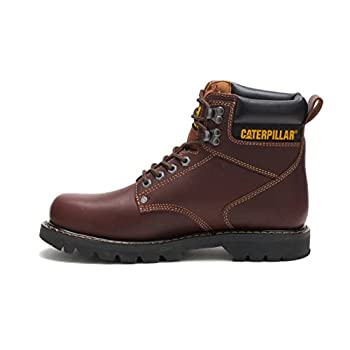 【中古】【輸入品・未使用】Caterpillar Men's Second Shift 6" Plain Soft Toe Work Boot