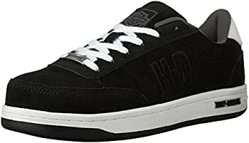 【中古】【インポート品・未当て嵌める】[Harley-Davidson] Men\u0027s Static Skateboard Safety Shoe%ｶﾝﾏ% Black%ｶﾝﾏ% 10 M US
