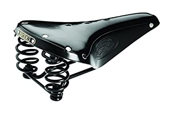 【中古】【輸入品・未使用】BROOKS 伝統のレザーサドルB17のスプリングつきモデル FLYER BLACK