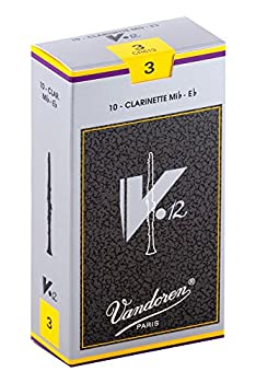 【中古】【輸入品・未使用】バンドーレン E♭クラリネットリード V.12 硬さ:3 (10枚入り)｜スカイマーケットプラス