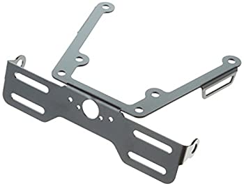 【中古】【インポート品・未当て嵌める】Puig 1607N License Plate for Kawasaki Z750 2004-2006%ｶﾝﾏ% Z750S 2005-2006%ｶﾝﾏ% Z1000 2003-2006%ｶﾝﾏ% ZX-6R 2003-2004%ｶﾝﾏ% Black by Puig