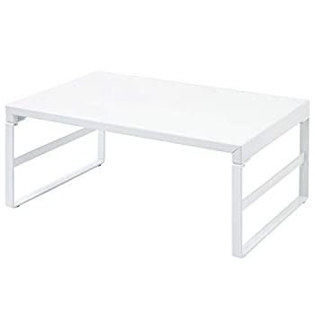 【中古】【インポート品・未当て嵌める】リヒトラブ マイコン台 管する台 机上台 白 幅39×奥ふかさ25×高さ16糎 御機嫌 耐荷重15kg A7331-0