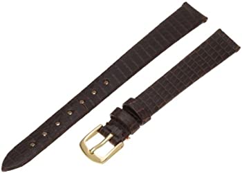 【中古】【輸入品・未使用】Hadley Roma ls700?12?mm LongブラウンGenuine Java Lizardレディース腕時計バンド