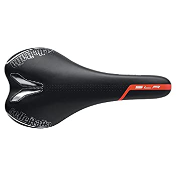 【中古】【インポート品・未当てはめる】SELLE ITALIA(セライタリア) SLR Titanium BLK/RED 黒いこと/赤いこと