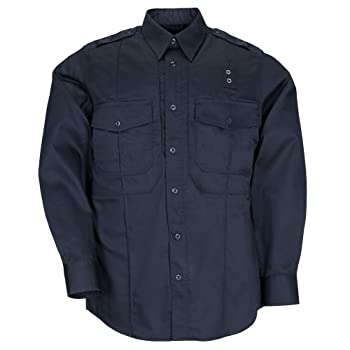 【中古】【輸入品・未使用】5.11 メンズ クラスB ツイル PDU長袖シャツ S ブルー