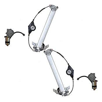 【中古】【輸入品・未使用】ドライバーと助手席フロント電源ウィンドウリフトRegulators &モーターアセンブリの交換リンカーンf3vy5423209?a f3vy5423208?a