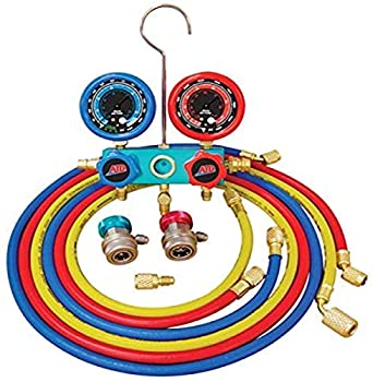 【中古】【輸入品・未使用】ATD Tools ATD-3696 Deluxe Dual R134A, R12 Aluminum Ac Manifold Gauge Set
