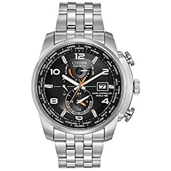 【中古】【インポート品・未当て嵌める】CITIZEN World Time AT Atomic AT9010-52E