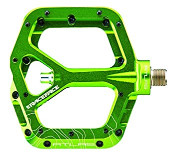 【中古】【インポート品・未当て嵌める】RACE FACE(スピード競技人間の顔) ATLAS PEDAL 緑であること PD13ATLASGRN