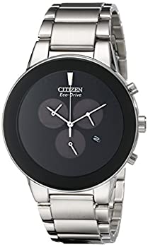 【中古】【インポート品・未当て嵌める】シチズン Citizen Eco-Drive Men\u0027s AT2240-51E Axiom Silver-Tone Bracelet Watch [並行輸入品]