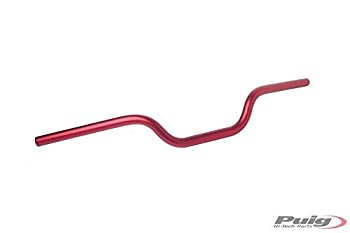 【中古】【輸入品・未使用】Puig (プーチ) Hi-tech ハンドルバー レッド6242R 6242R
