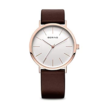 【中古】【輸入品・未使用】BERING Time レディース スリムウォッチ 13436-564 | 36mmケース | クラシックコレクション | カーフスキンレザーストラップ | 傷に強いサファイ