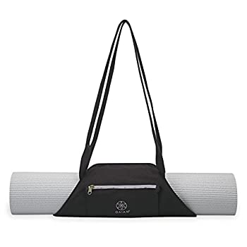 【中古】【インポート品・未当てはめる】(Granite Storm) - Gaiam On-The-Go Yoga Mat Carrier