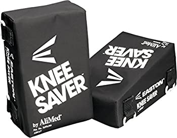 【中古】【インポート品・未当て嵌める】イーストン元の専売特許手に入れる済み膝セーバー、ラージブラック