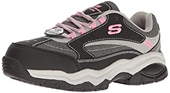 【中古】【輸入品・未使用】Skechers for Work レディース ビスコ 滑り止め作業靴%ｶﾝﾏ% ブラック/グレー%ｶﾝﾏ% 7.5