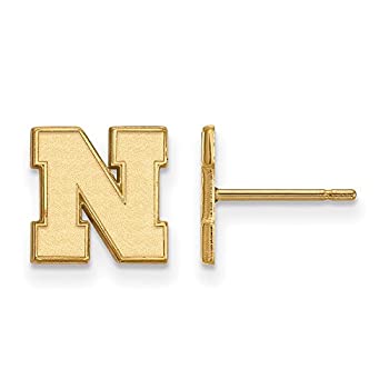 【中古】【輸入品・未使用】ネブラスカ州Extra Small (3?/ 8インチ) イヤリングPost (10?Kホワイトゴールド)｜スカイマーケットプラス